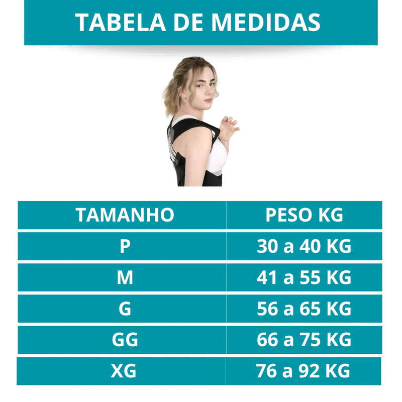 Posture Max - Corretor Postural Ortopédico